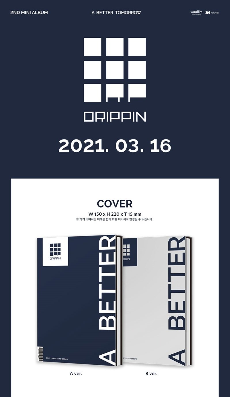 [PRE-ORDER] DRIPPIN - 2ND MINI ALBUM [A BETTER TOMORROW]- B Ver